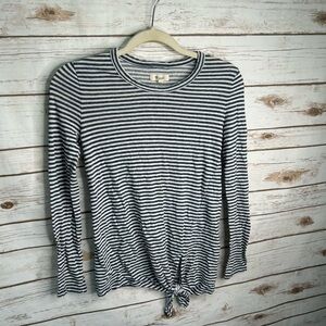 Madewell Black and White Women's Top